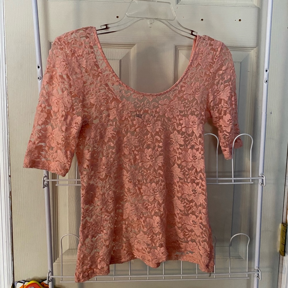 Pink Floral Shirt